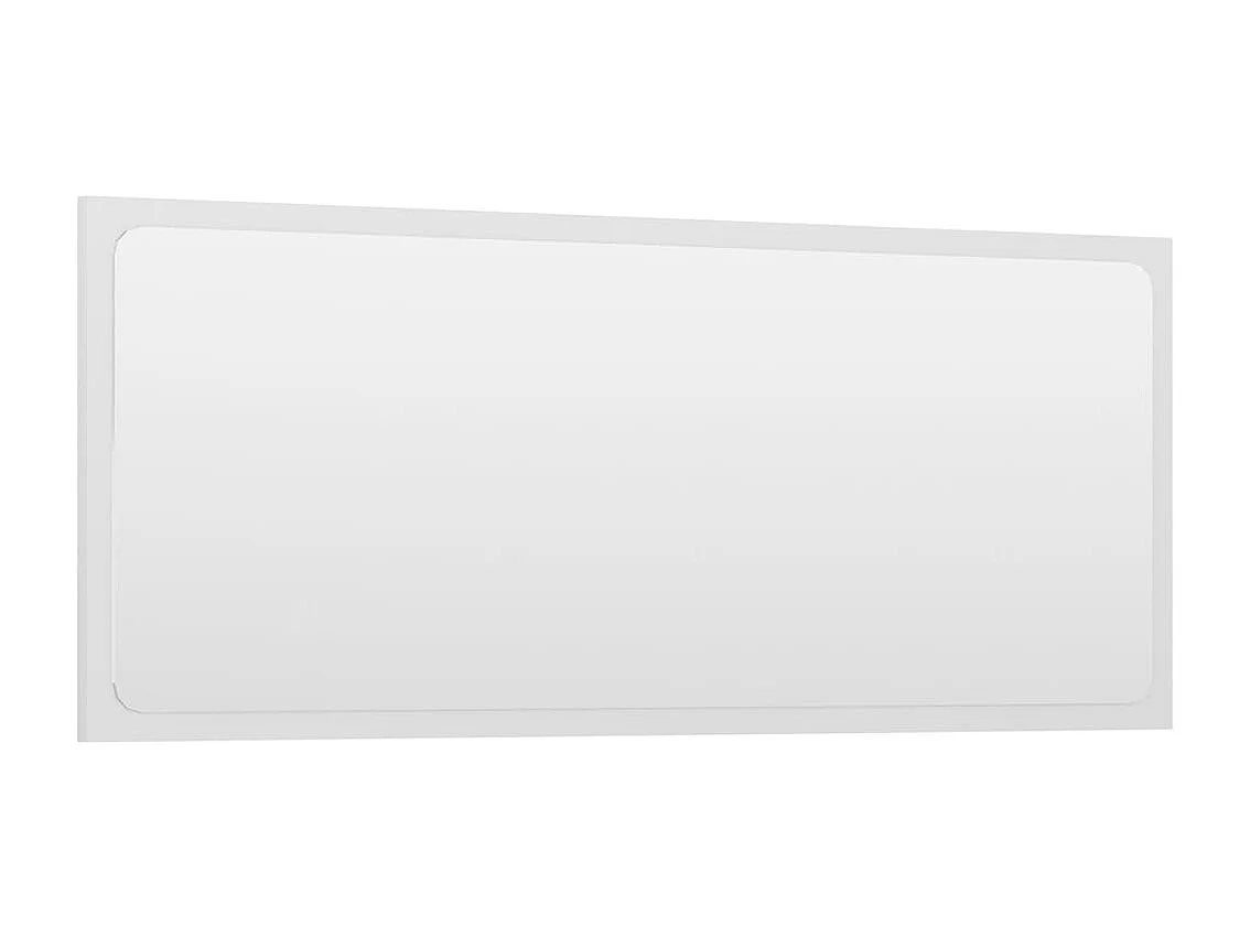 Conj. de móveis de casa de banho contraplacado branco brilhante