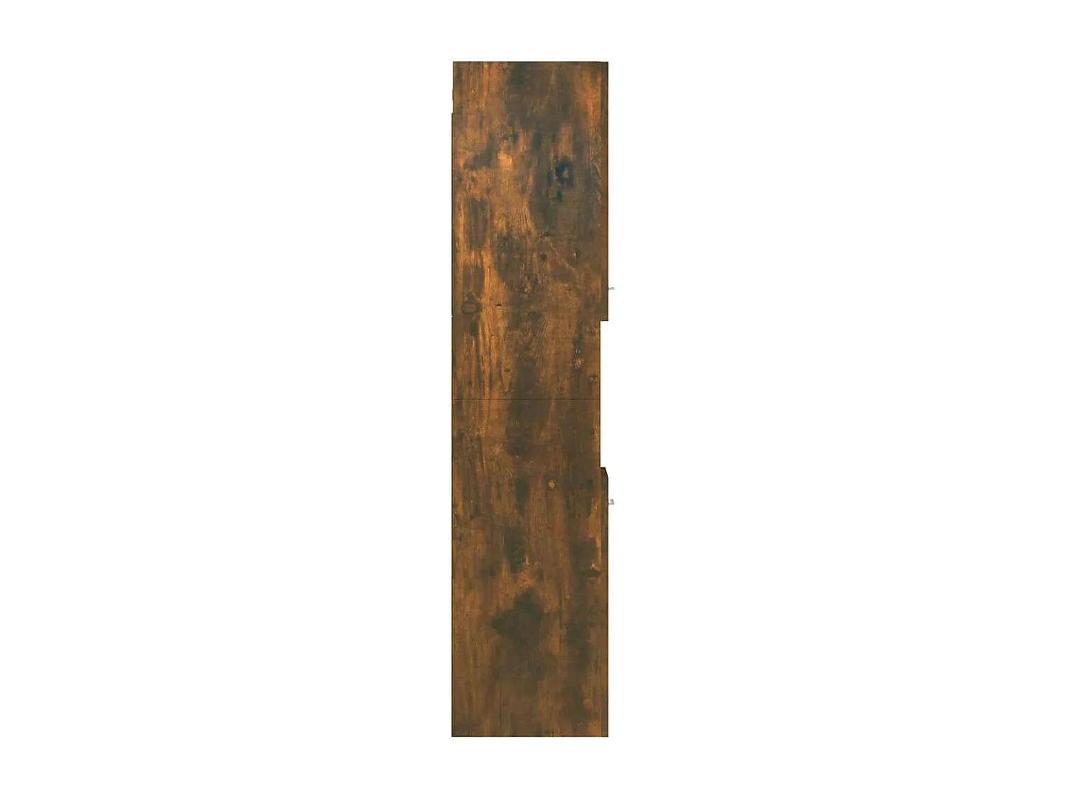 Armadietto Bagno Rovere Fumo 30x30x130 cm in Legno Multistrato