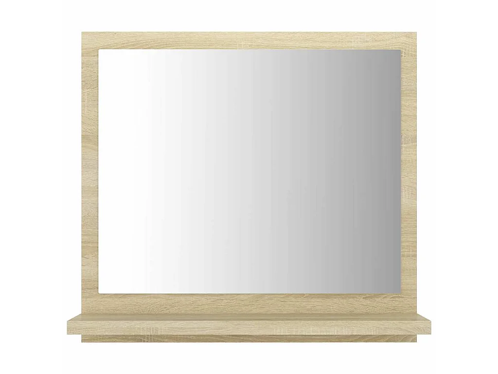 Miroir salle de bain chêne sonoma 40x10,5x37cm Bois ingénierie