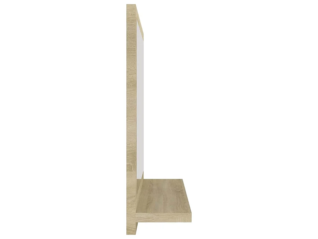 Miroir salle de bain chêne sonoma 40x10,5x37cm Bois ingénierie