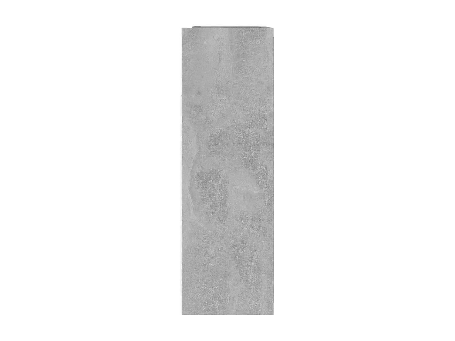 Mobile Bagno Specchio Grigio Cemento 62,5x20,5x64cm Multistrato