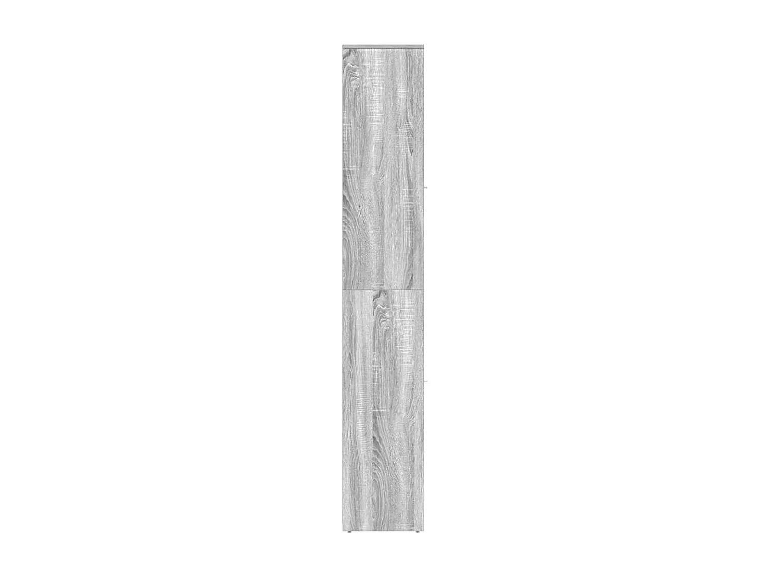 Badkamerkast 30x30x183,5 cm bewerkt hout grijs sonoma eiken