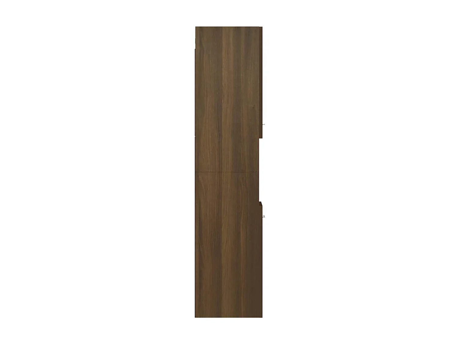 Armoire de bain Chêne marron 30x30x130 cm Bois d'ingénierie
