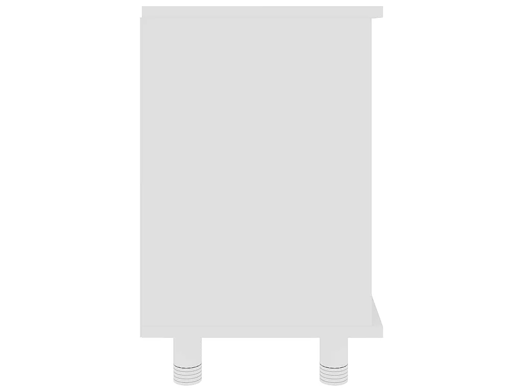 Armoire de salle de bain Blanc 60x32x53,5 cm Bois d'ingénierie