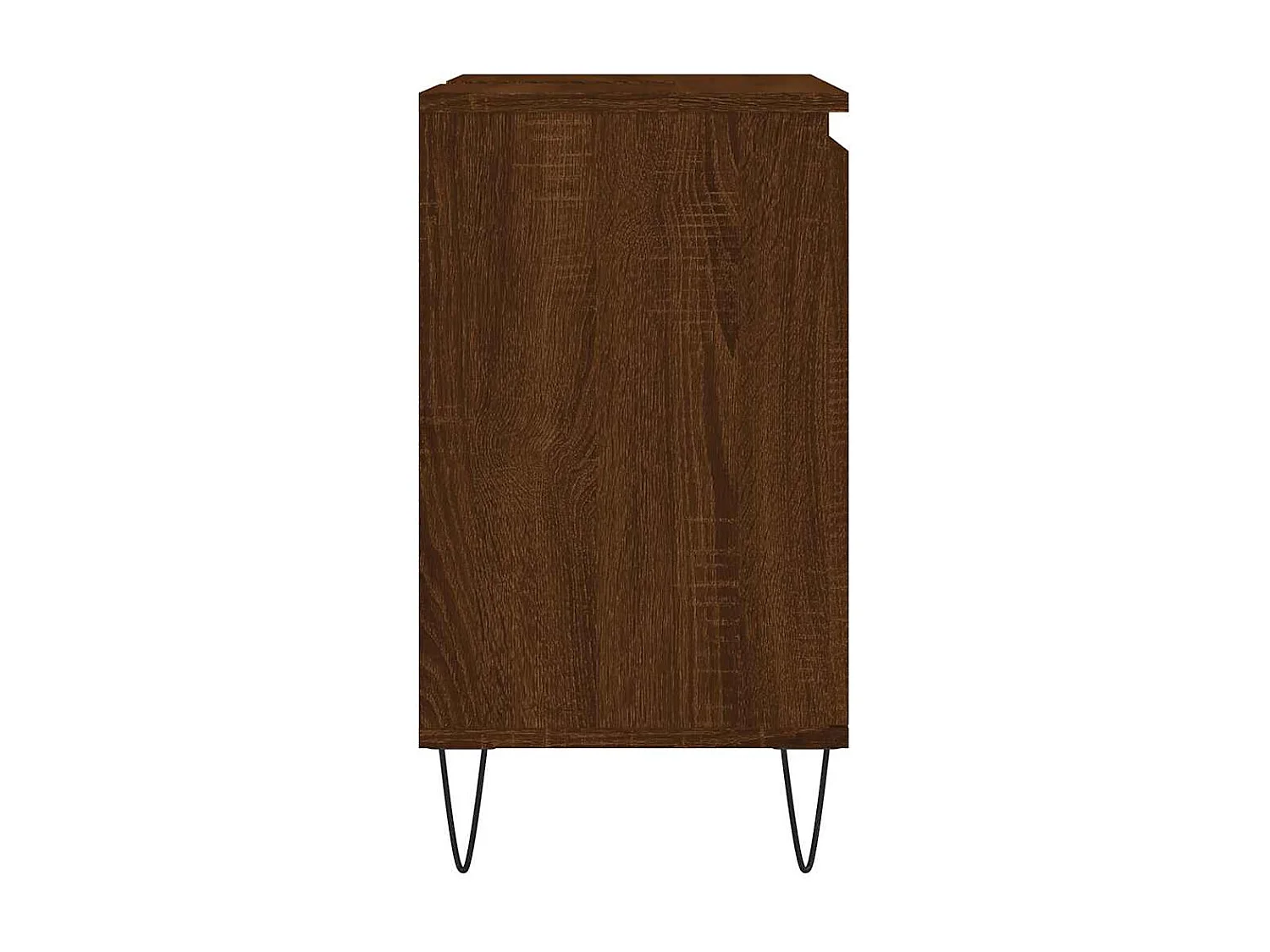 Armoire de bain chêne marron 58x33x60 cm bois d'ingénierie