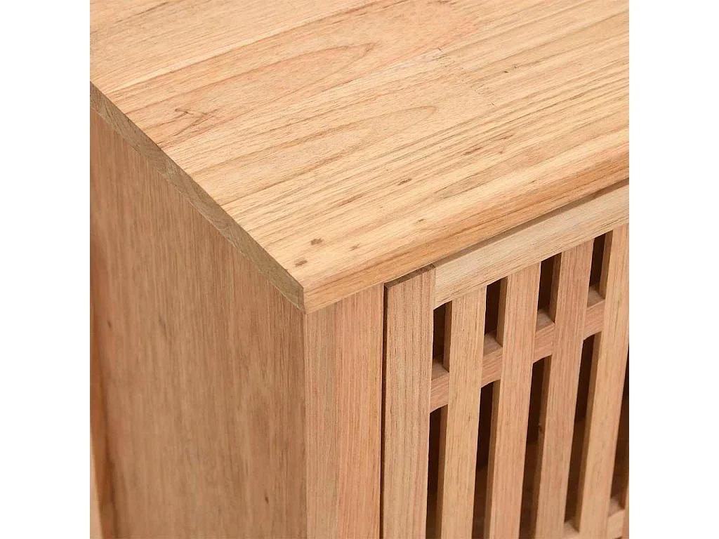 Wastafelkast 66x29x61,5 cm massief walnotenhout
