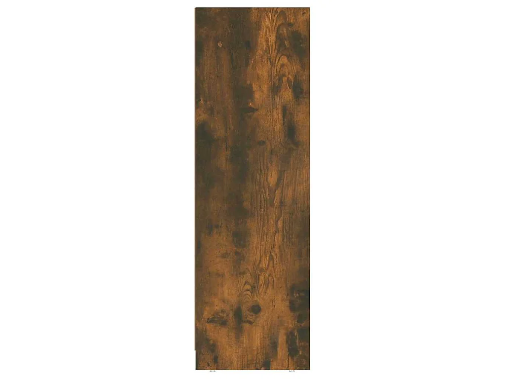Armoire de bain Chêne fumé 30x30x95 cm Bois d'ingénierie