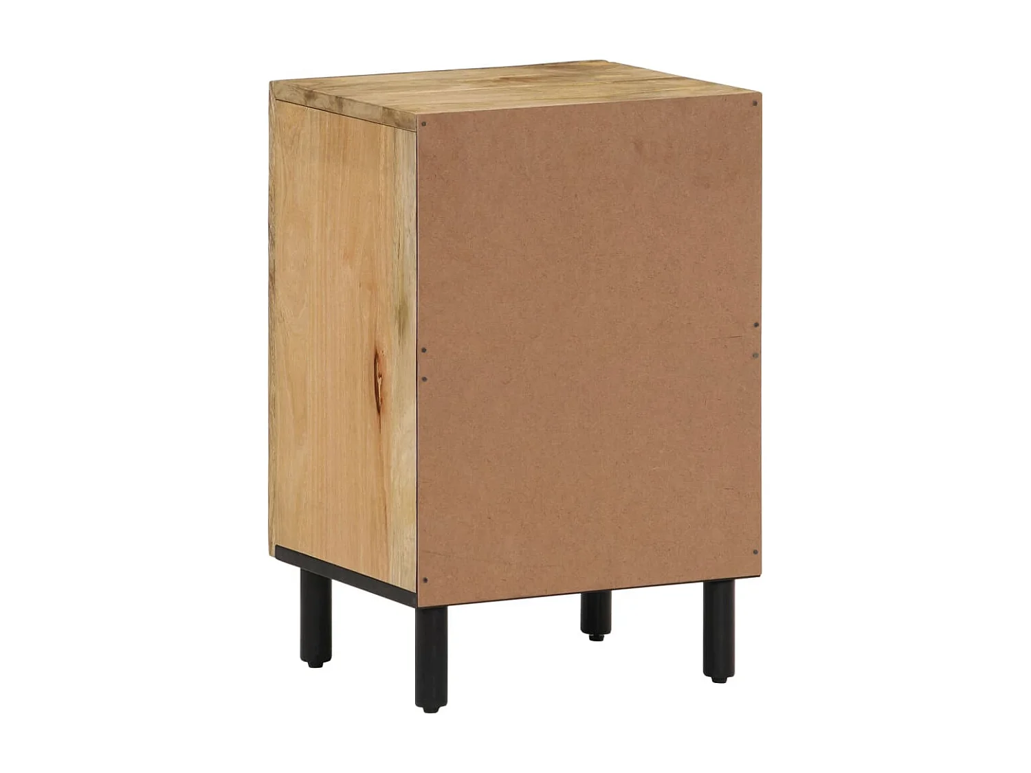 Badkamerkast 38x33x58 cm massief mangohout