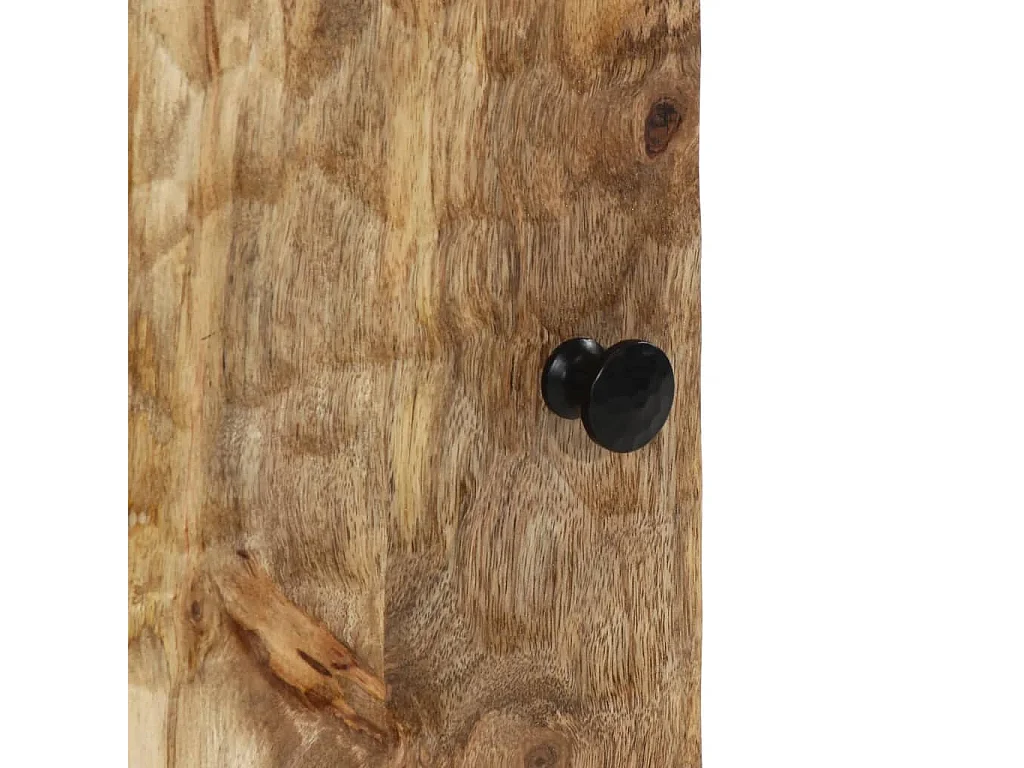 Badkamerkast 38x33x58 cm massief mangohout