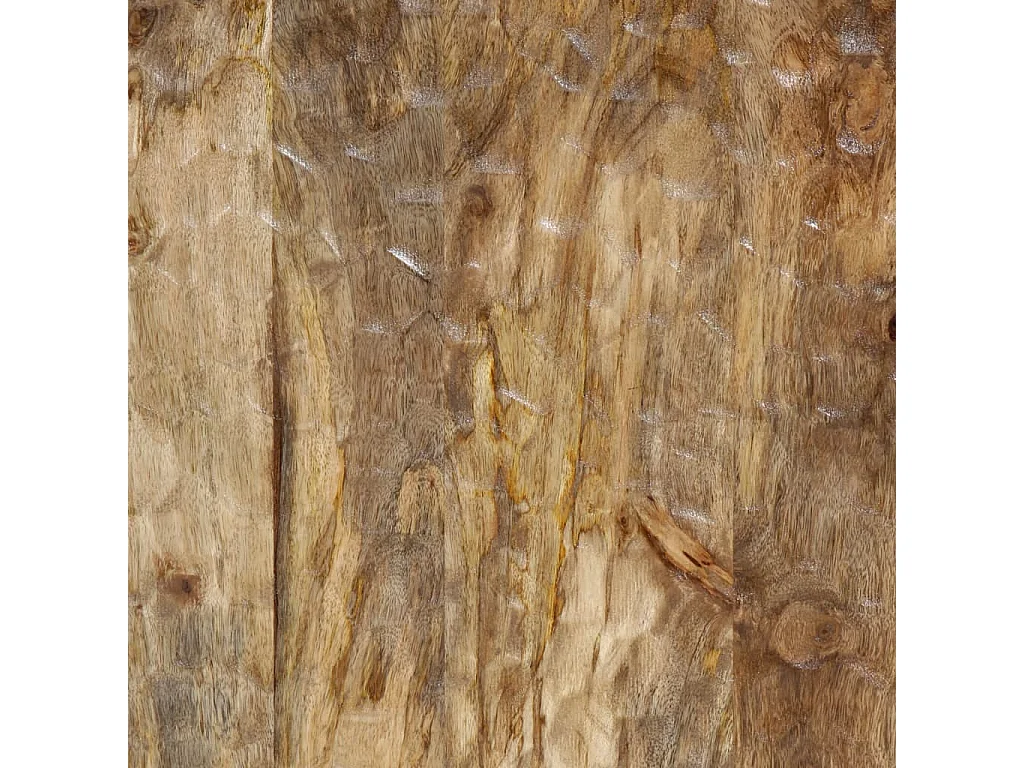 Armoire de salle de bain 38x33x58 cm bois massif de manguier