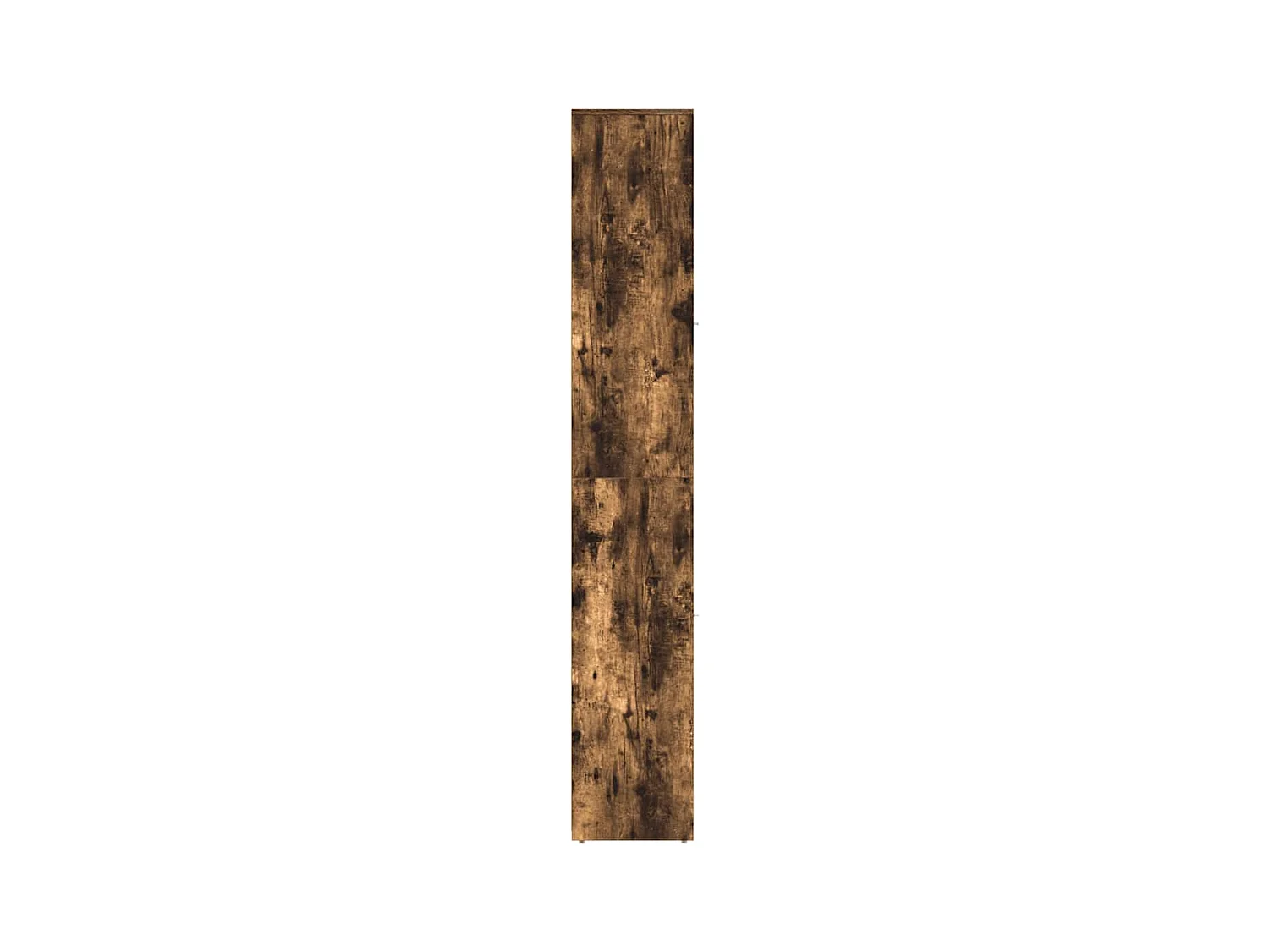 Badkamerkast 30x30x183,5 cm bewerkt hout gerookt eikenkleurig
