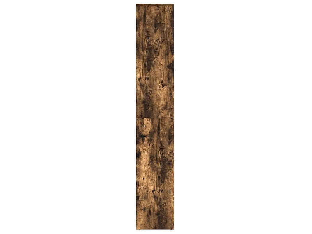 Badezimmerschrank Räuchereiche 30x30x183,5 cm Holzwerkstoff