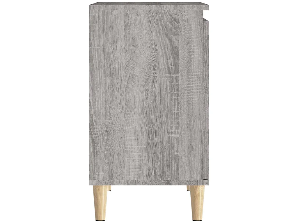 Mobile Lavabo Grigio Sonoma 58x33x60 cm in Legno Multistrato