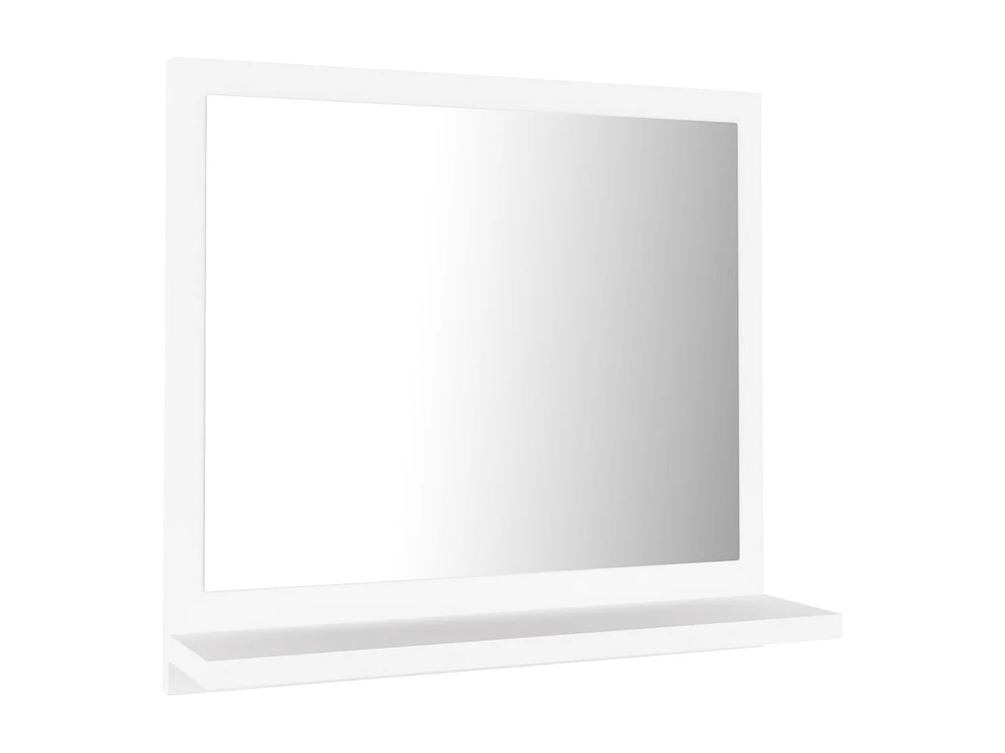 Miroir de salle de bain Blanc 40x10,5x37 cm Bois d’ingénierie