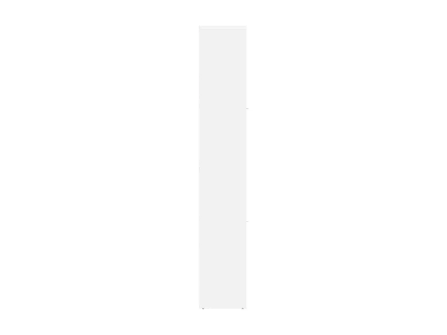 Armario de baño madera contrachapada blanco 30x30x183,5 cm