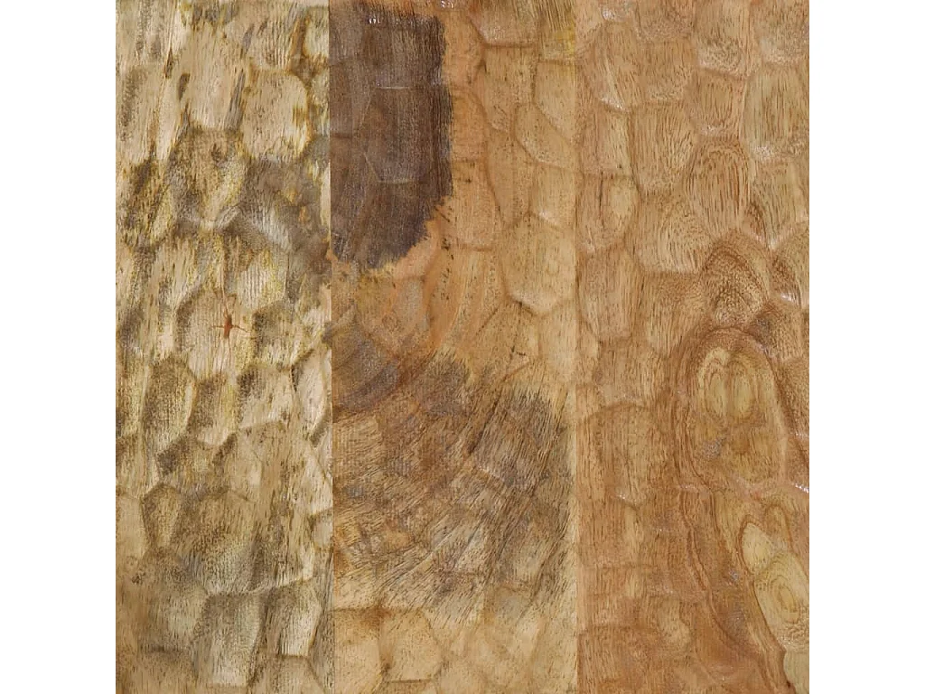 Badkamerkast 38x33x160 cm massief mangohout