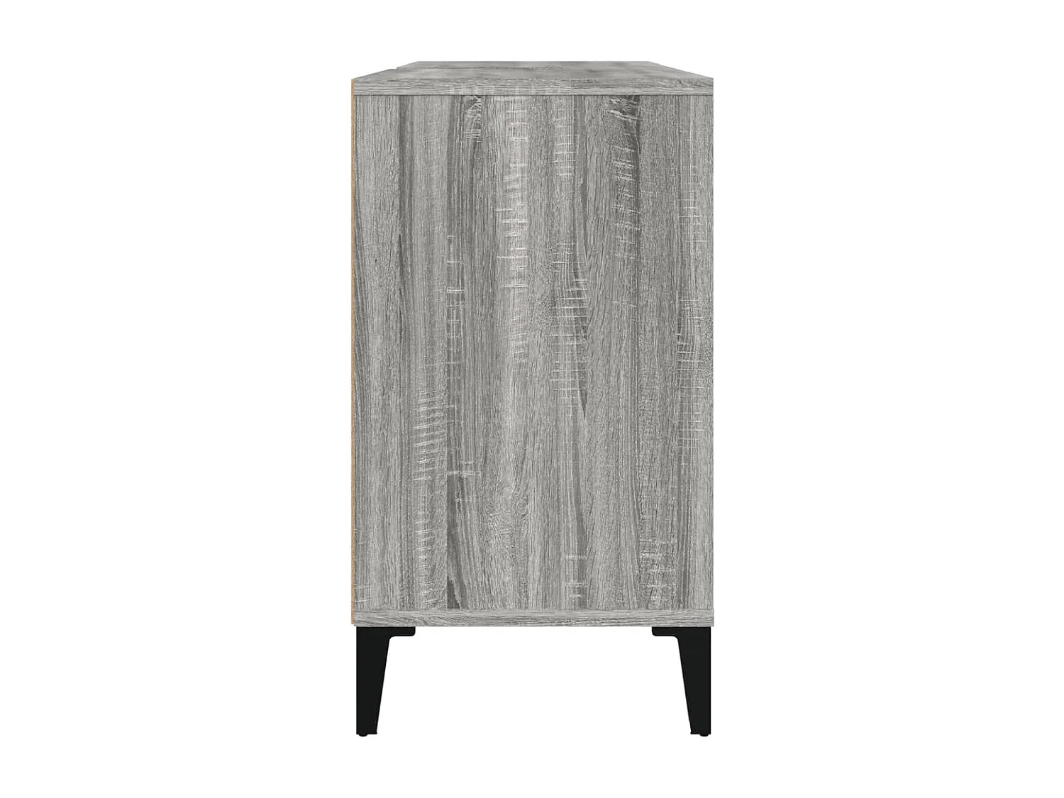 Móvel p/ lavatório 80x33x60 cm derivados madeira cinza sonoma