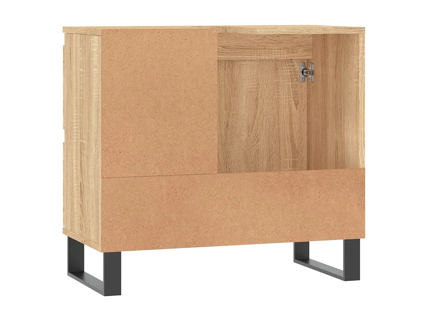 Armoire salle de bain chêne sonoma 65x33x60 cm