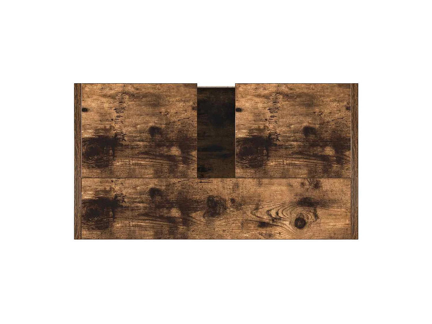 Armoire de bain Chêne fumé 60x33x61 cm Bois d'ingénierie