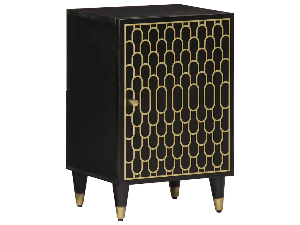 Mobile da Bagno 38x33x58 cm in Legno Massello di Mango