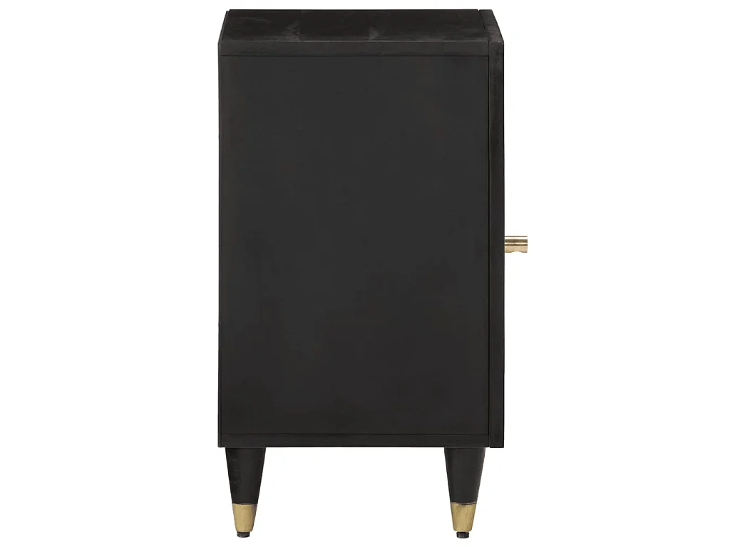 Mobile da Bagno 38x33x58 cm in Legno Massello di Mango