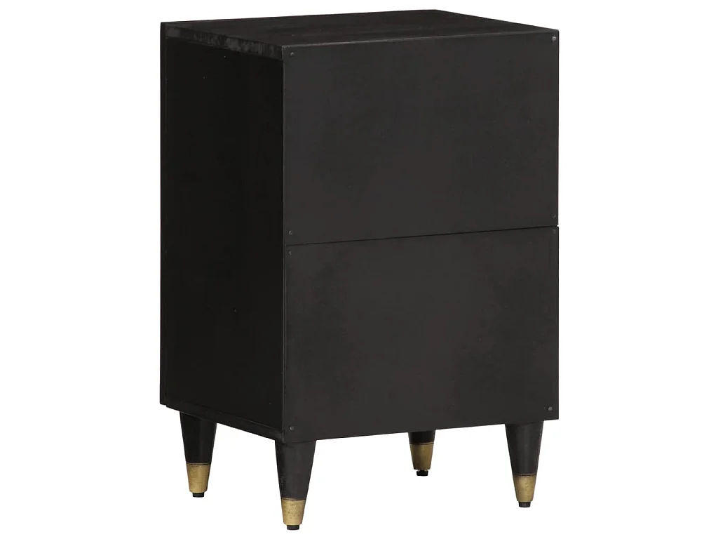 Mobile da Bagno 38x33x58 cm in Legno Massello di Mango