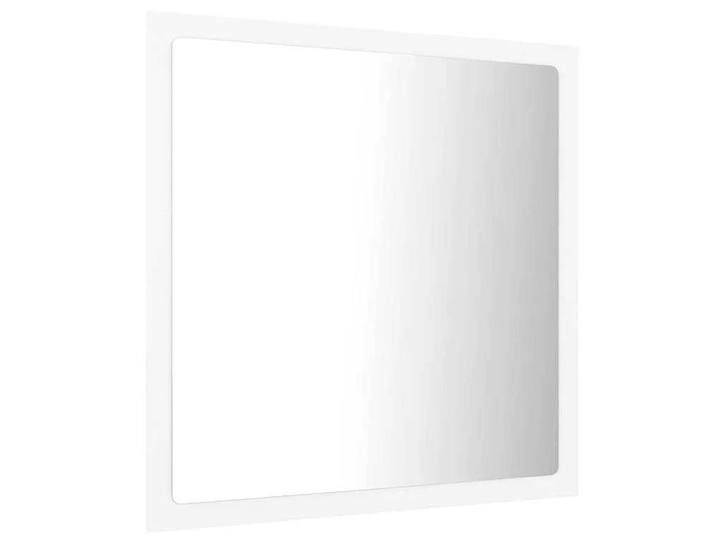 Badkamerspiegel LED 40x8,5x37 cm acryl wit