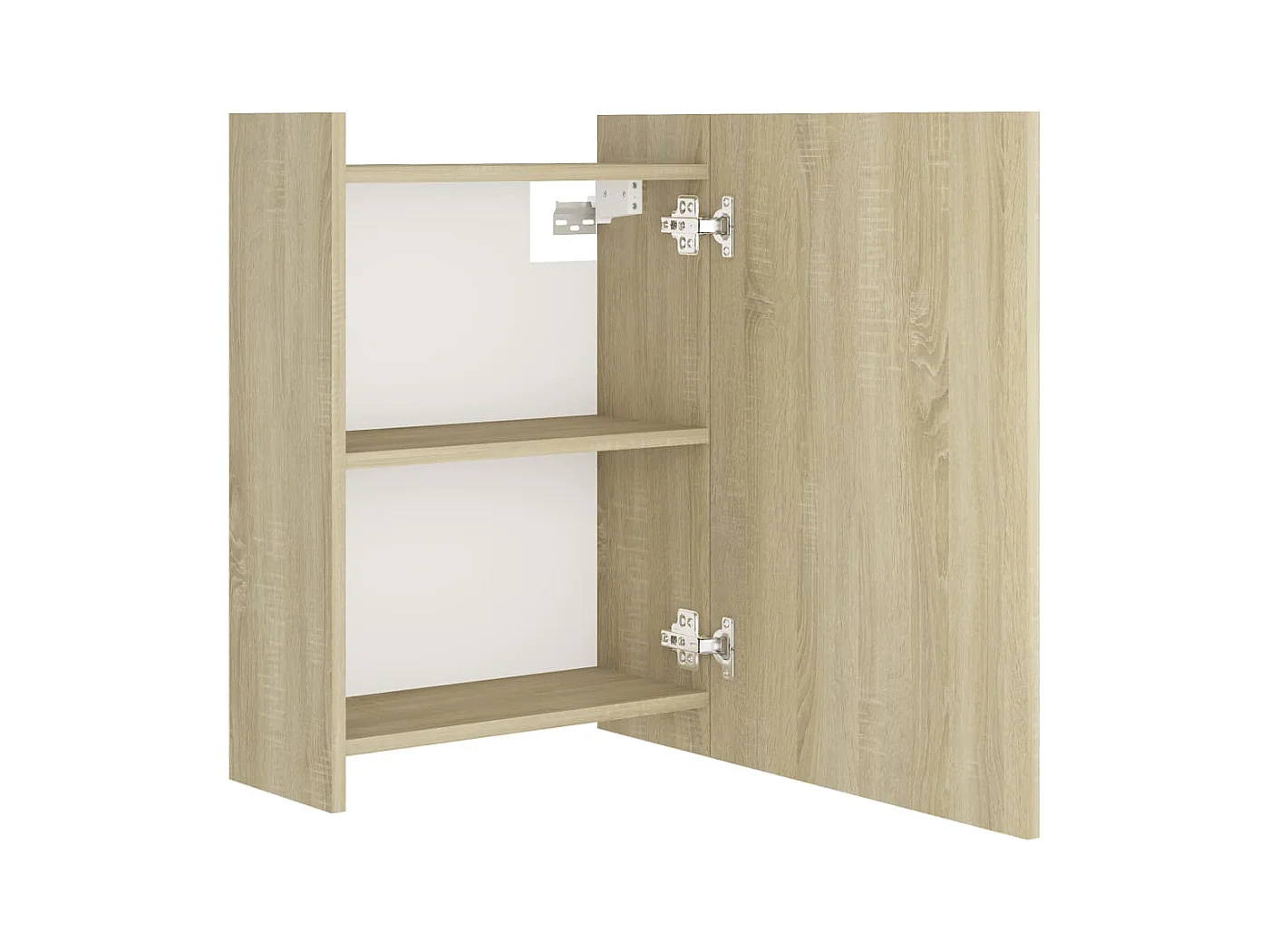 Armoire à miroir de salle de bain Chêne sonoma Bois ingénierie