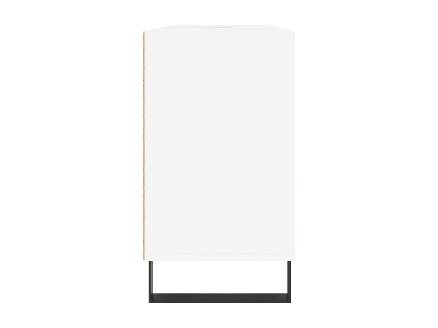 Mobile da Bagno Bianco 80x33x60 cm in Legno Multistrato