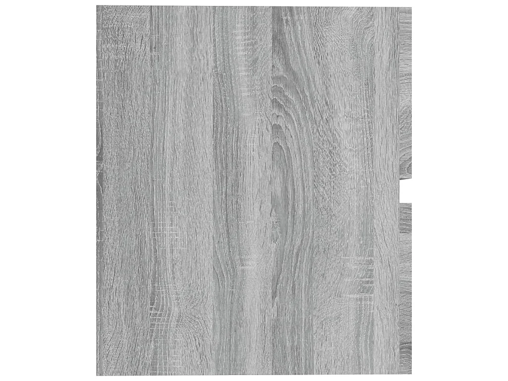 Armoire d'évier Sonoma gris 60x38,5x45 cm Bois d'ingénierie