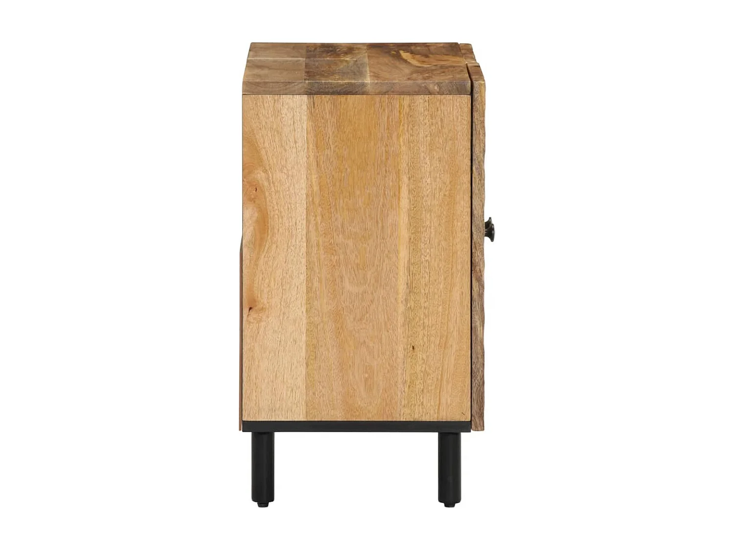 Armoire lavabo de salle de bain bois massif de manguier