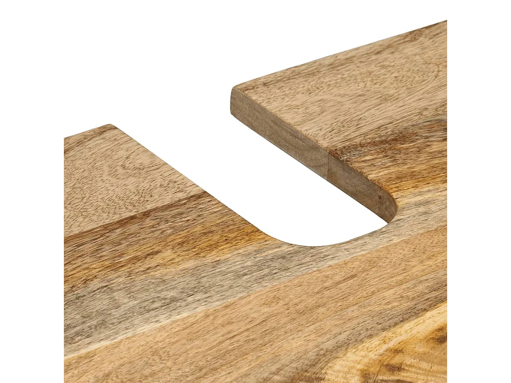 Armoire lavabo de salle de bain bois massif de manguier