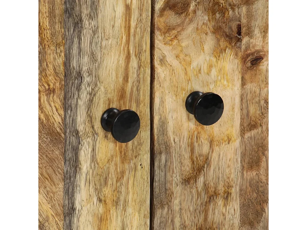 Armoire lavabo de salle de bain bois massif de manguier