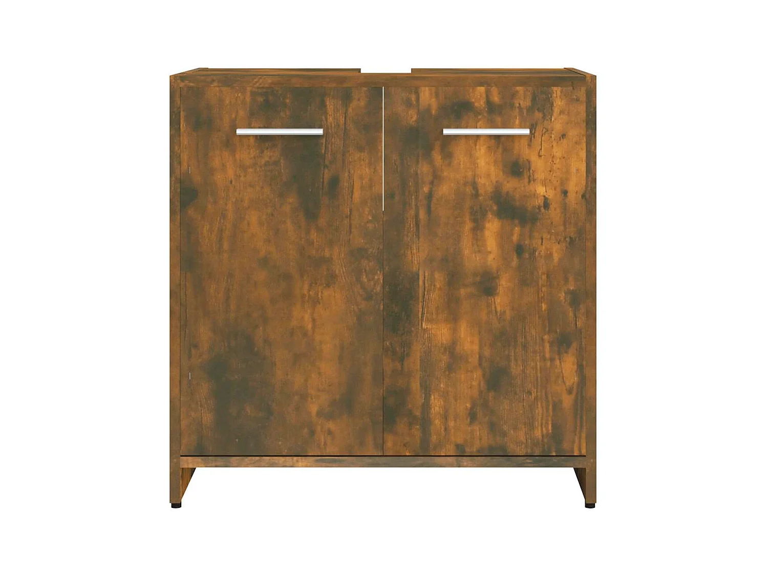 Badschrank Räuchereiche 60x33x60 cm Holzwerkstoff