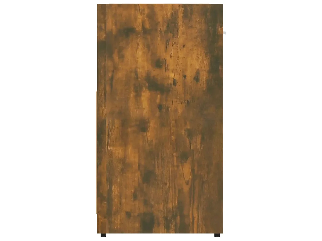 Armário de casa de banho 60x33x60 cm madeira carvalho fumado
