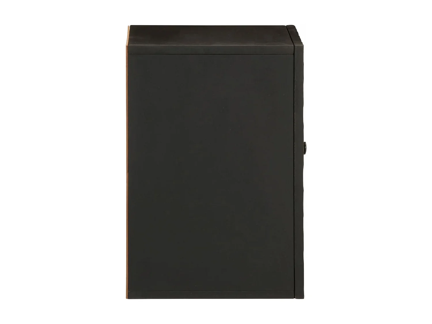 Armoire de salle de bain murale 38x33x48cm bois massif manguier