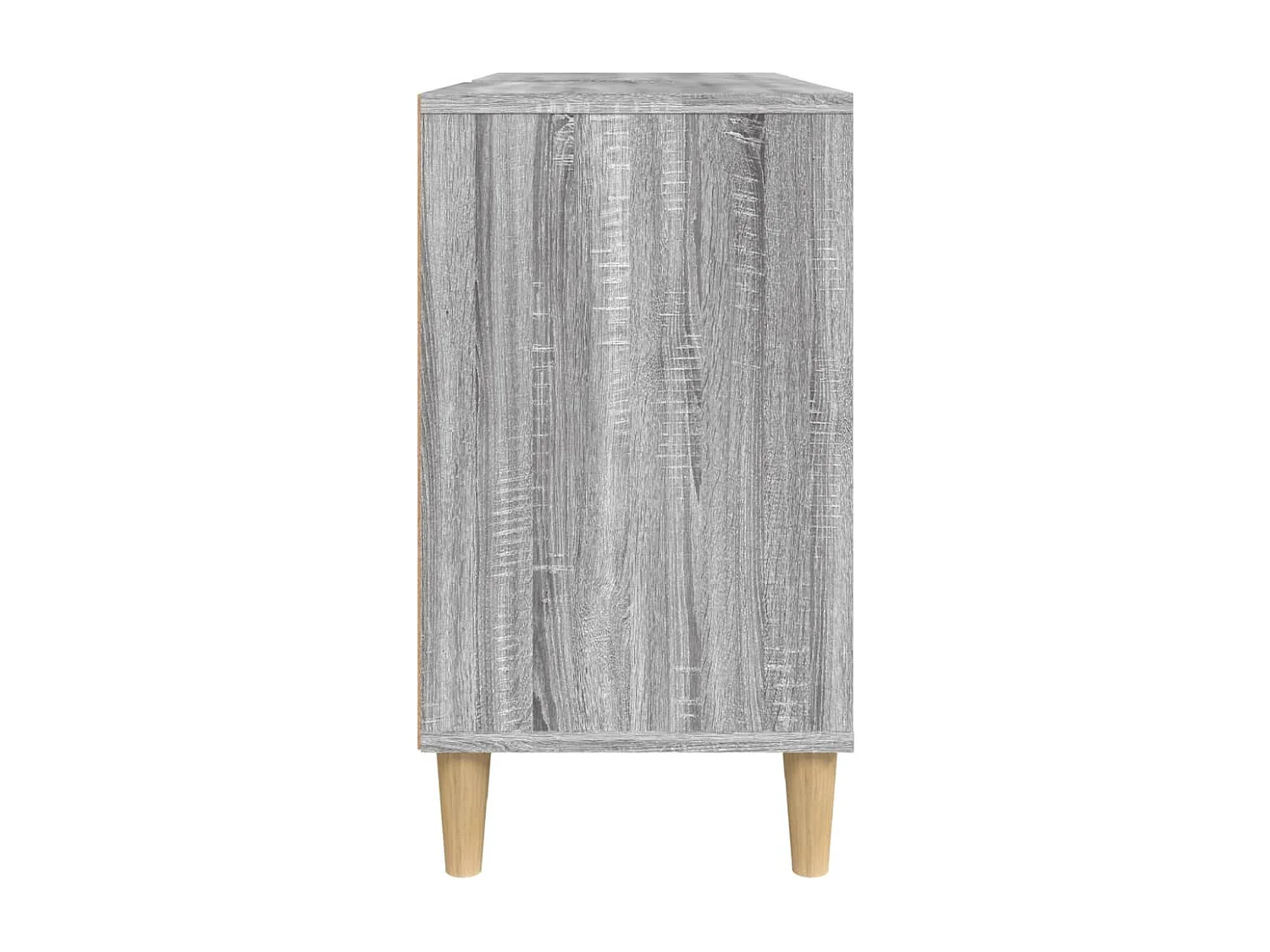 Waschbeckenunterschrank Grau Sonoma 80x33x60 cm Holzwerkstoff