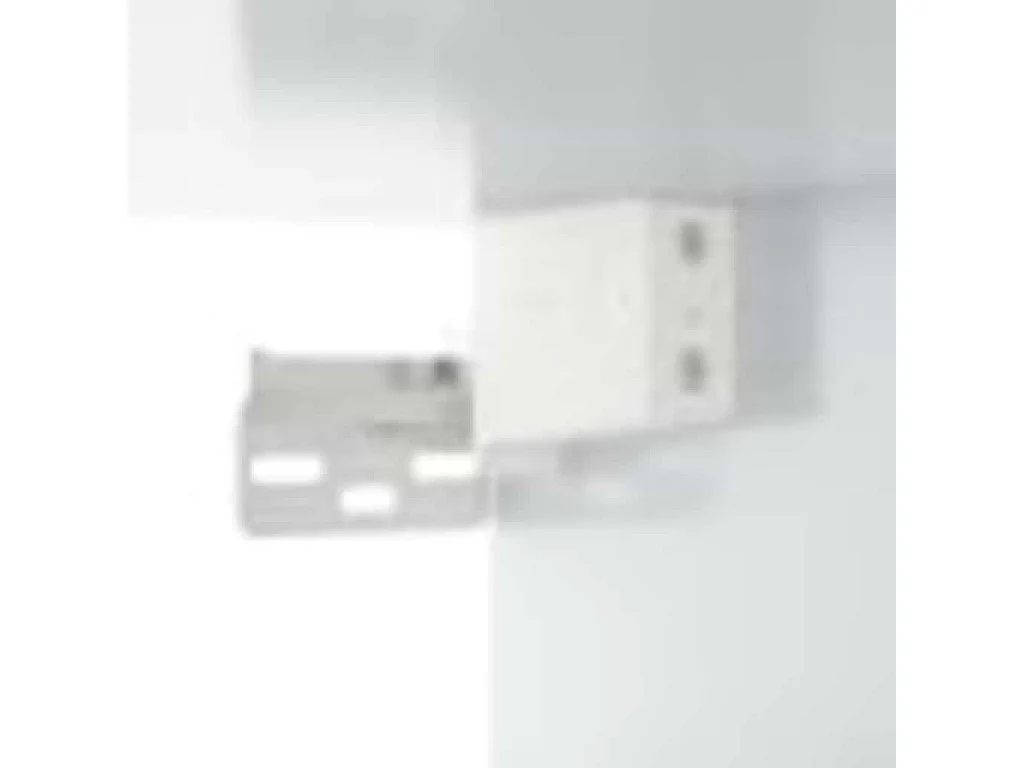 Armoire à miroir avec LED Gris béton 76x15x55 cm