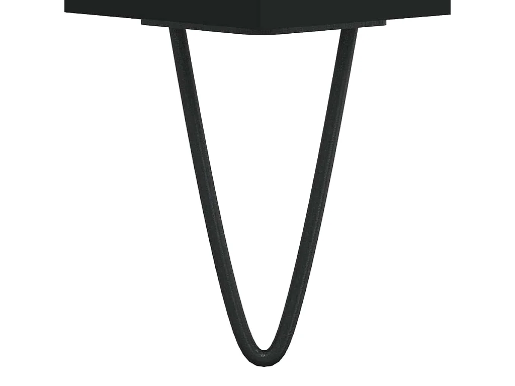 Badkamerkast 80x33x60 cm bewerkt hout zwart