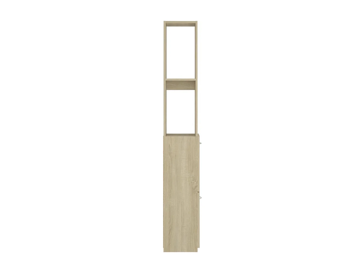 Armoire salle de bain chêne sonoma 25x26,5x170 cm