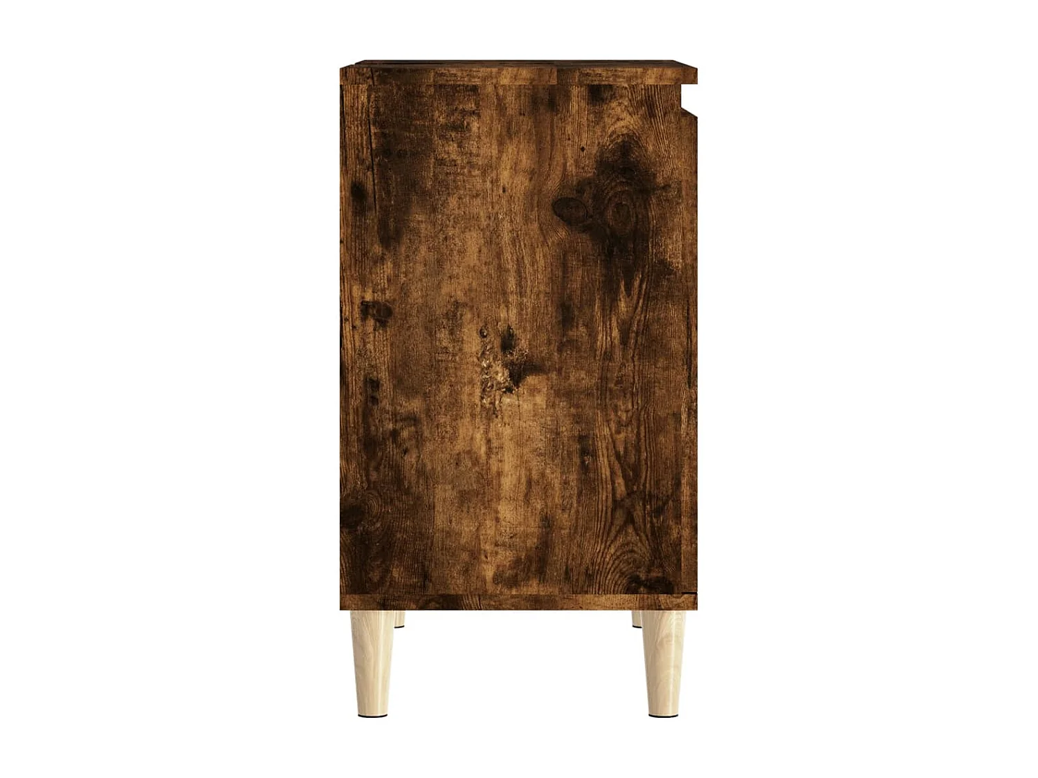 Waschbeckenunterschrank Räuchereiche 58x33x60 cm Holzwerkstoff