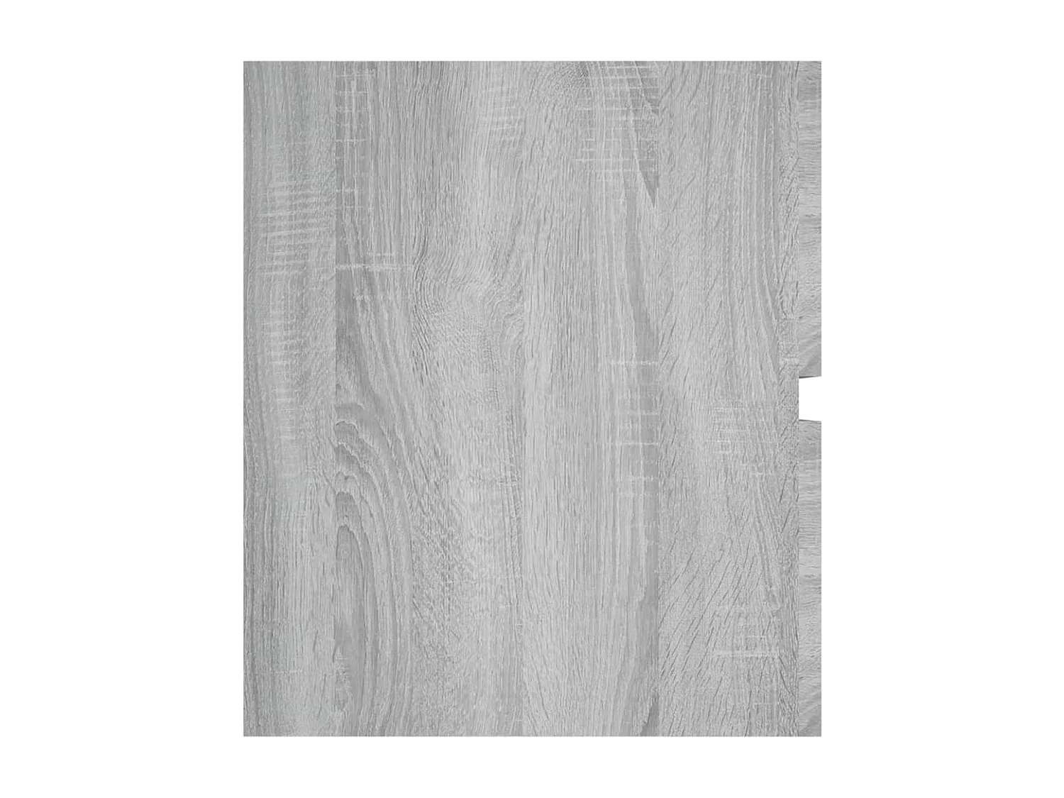 Wastafelkast 100x38,5x45 cm bewerkt hout grijs sonoma eiken
