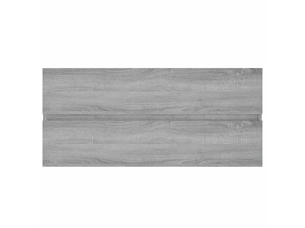 Móvel p/ lavatório 100x38,5x45cm derivados madeira cinza sonoma