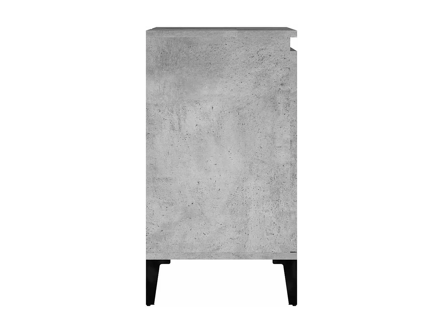 Mobile Lavabo Grigio Cemento 58x33x60 cm in Legno Multistrato