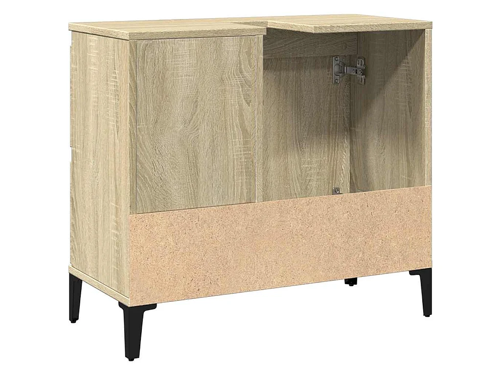 Armário WC 65x33x60 cm derivados de madeira carvalho sonoma