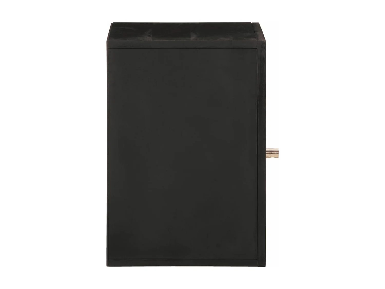 Armoire de salle de bain murale 38x33x48cm bois massif manguier