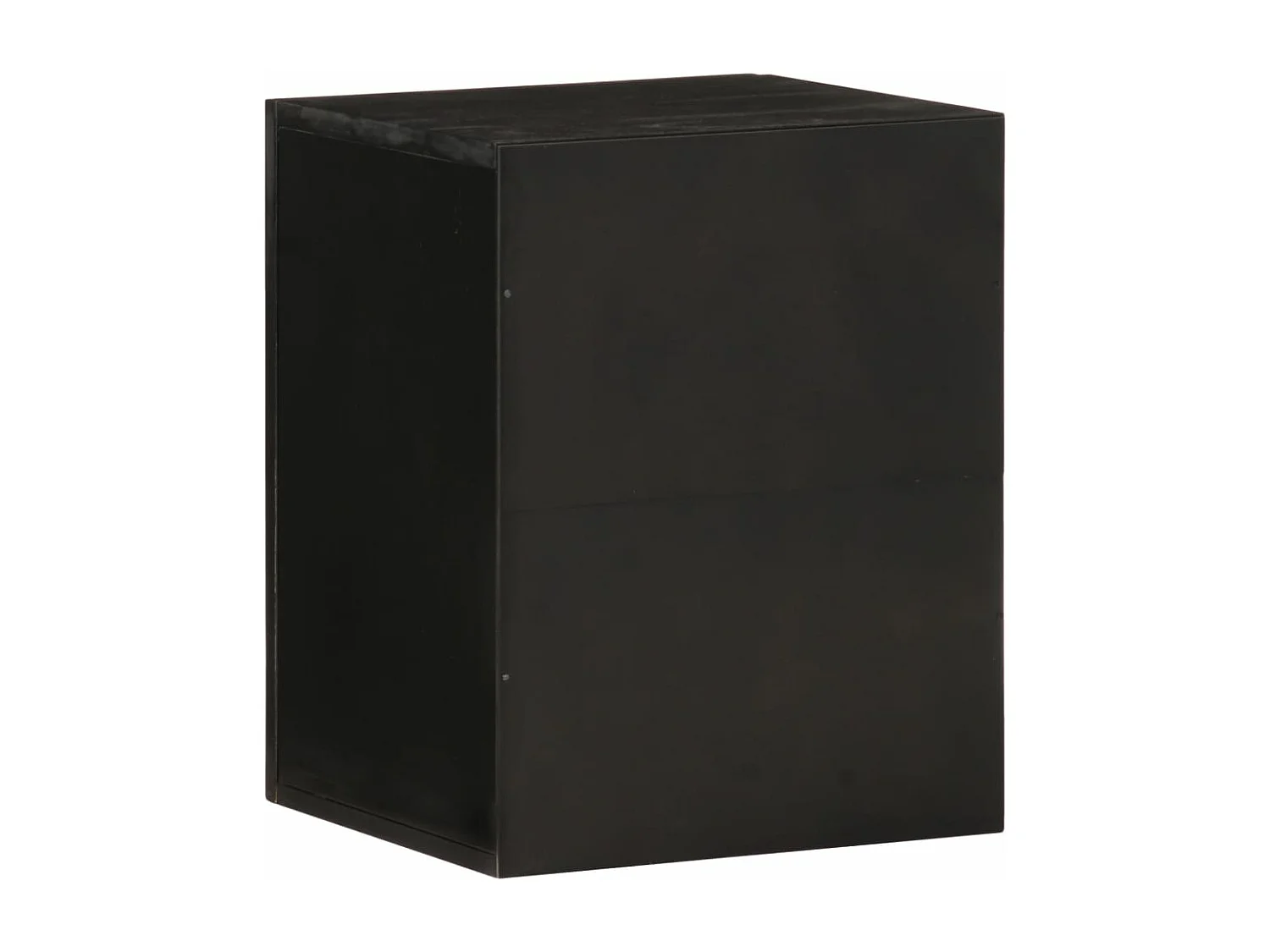 Armoire de salle de bain murale 38x33x48cm bois massif manguier