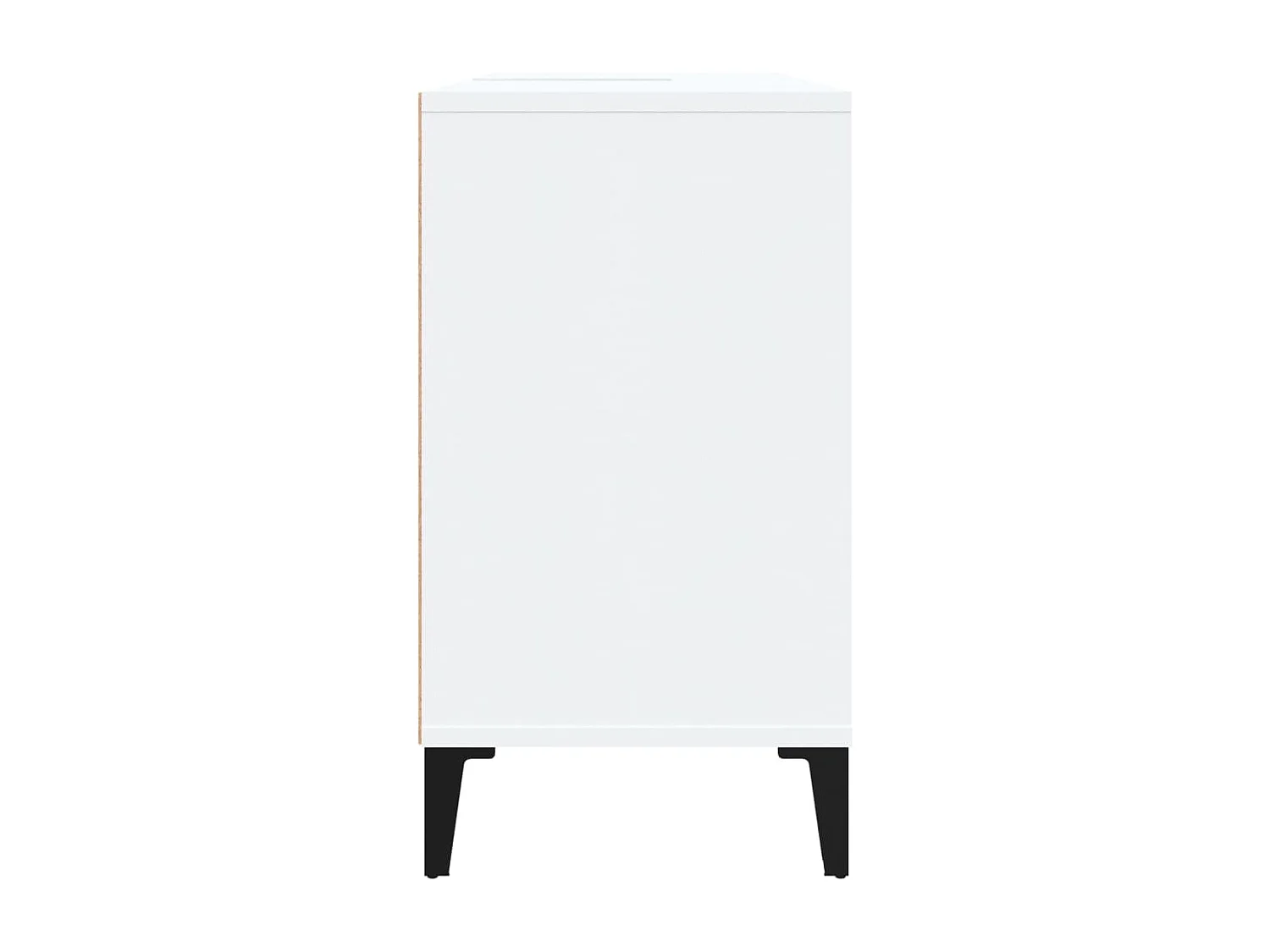 Mobile Lavabo Bianco 80x33x60 cm in Legno Multistrato