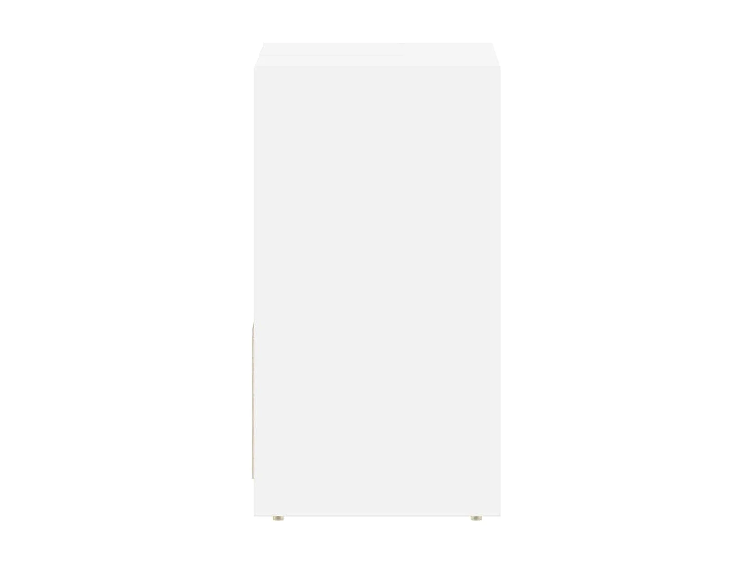 Mobile da Bagno Bianco 60x33x61 cm in Legno Multistrato