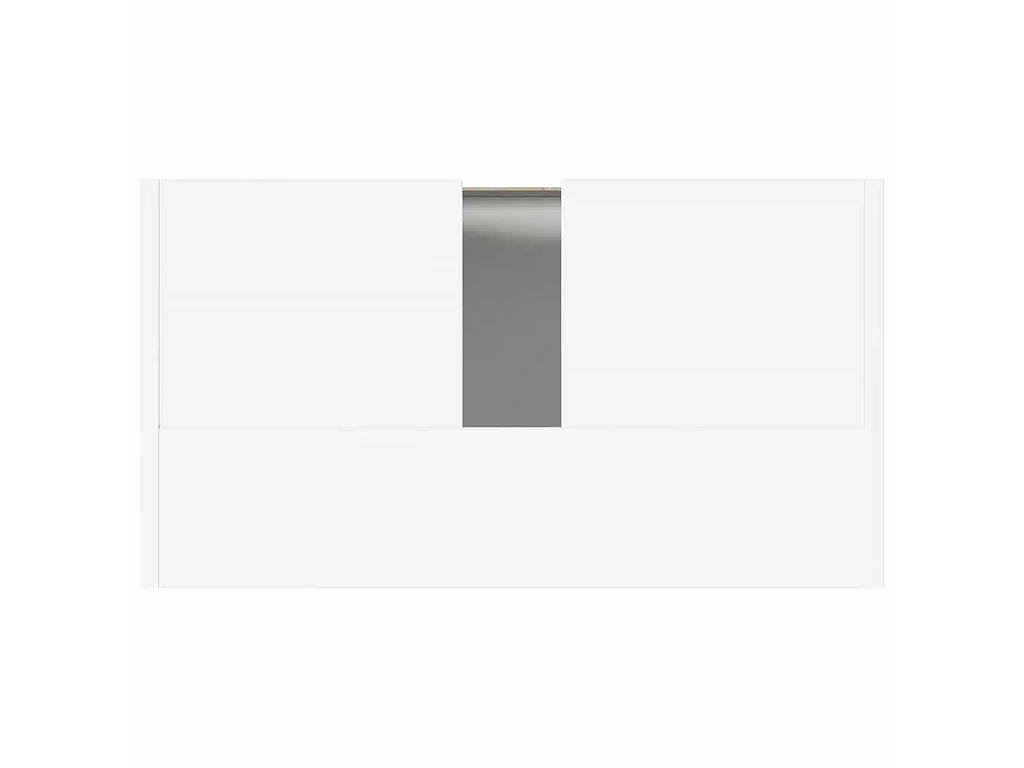 Mobile da Bagno Bianco 60x33x61 cm in Legno Multistrato